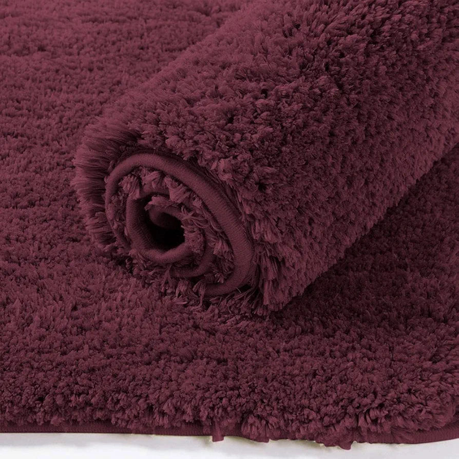 LUXE HOME INTERNATIONAL Bathmat 2500 Gsm Microfiber Anti Skid Slip Water Absorbent Machine Washable And Quick Dry Newman Rectangular Mats For Bathroom,Kitchen,Entrance